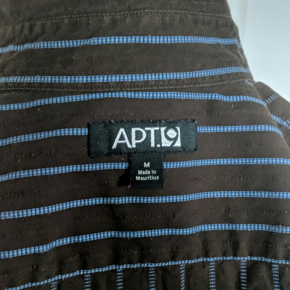 Apt 9 men's short sleeve button up - Picture 3 of 3